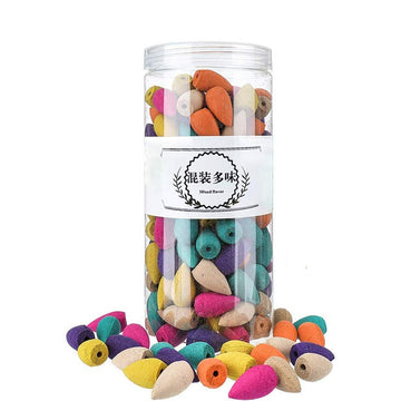 200pcs/box Natural Backflow Incense Cones