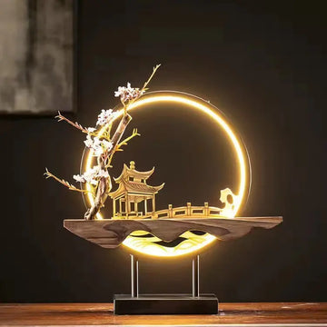 Ring Light Backflow Incense Holder