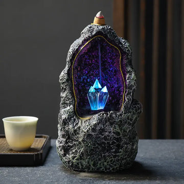 Crystal Cave Incense Holder