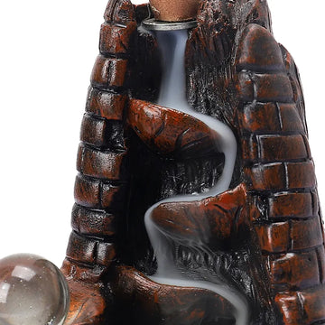Brick Waterfall Incense Holder