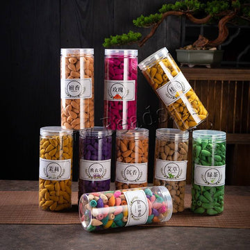 200pcs/box Natural Backflow Incense Cones