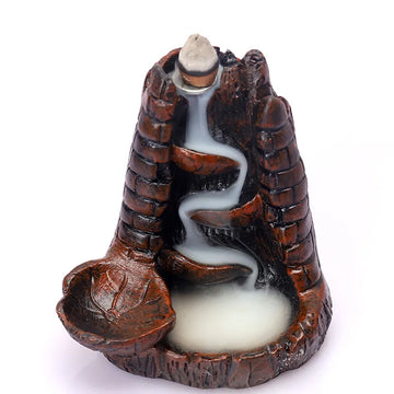 Brick Waterfall Incense Holder