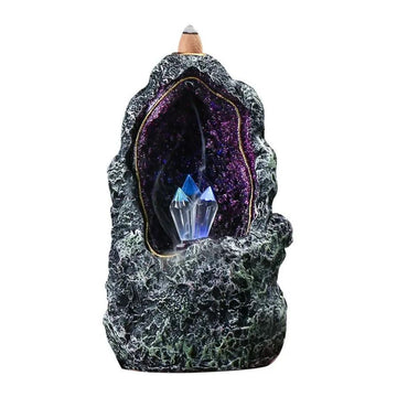 Crystal Cave Incense Holder