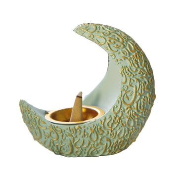 Crescent Moon Incense Holder 1