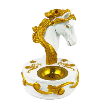 Horse Head Incense Holder