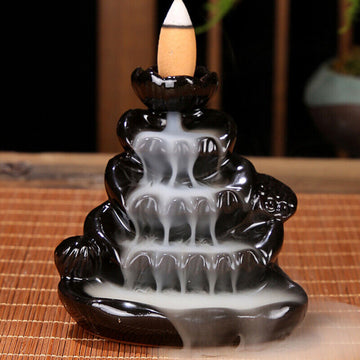 Waterfall Incense Porcelain Backflow