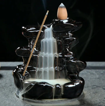 Waterfall Incense Stick & Cone Holder