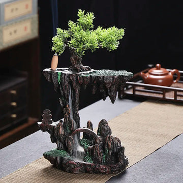Tree on Top Incense Holder