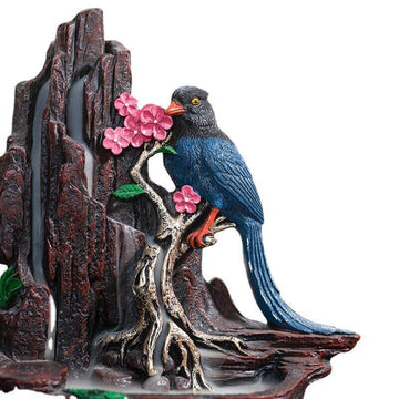 Bird Flower Incense Holder